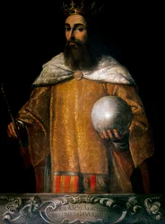 Portrait of Alfonso IV, king of Aragon called the Gentle