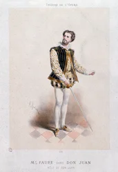 Portrait of Jean Baptiste Faure as Don Giovanni (1866)