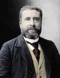 Portrait of Jean Jaures (1859-1914) French socialist depute.