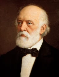 Portrait of Lajos Kossuth, Hungarian patriot and politician