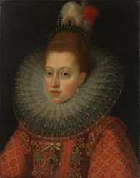 Portrait of Margaret of Austria (1584-1611) Queen of Spain