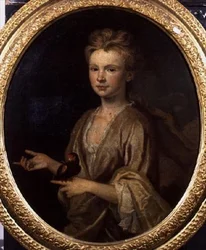 Portrait of a Young Girl with a Parrot
