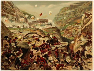 Balkan War. The Battle at Tarabosh