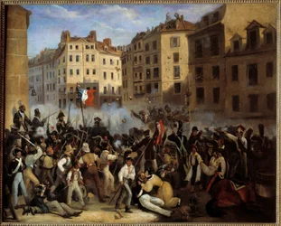 Revolution of 1830 - The Charter or Death (Episode of the July Days 1830)