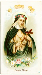 Saint Rose of Lima (engraving)
