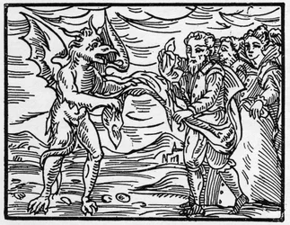 Satan stripped the sorcerers of their clothing - 