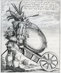 Satire Against Matthias Gallas, General of the Imperial Army During the Thirty Years