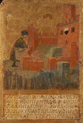 Stone Cutter Building a Castle