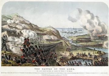 The Battle of the Alma on September 20