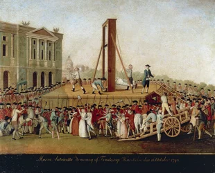 The Execution of Marie Antoinette on October 16