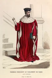 First President of the Parliament of Paris in the 16th century