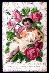 To merit the flowers of the garden of Jesus you must accept the thorns of them