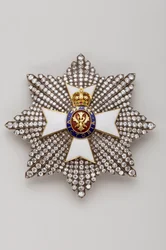 United Kingdom - Royal Order of Victoria: Plaque of Knight Grand Cross