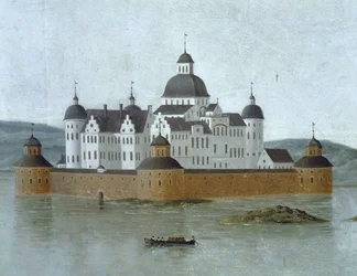 View of Kalmar with Kalmar Castle, Sweden