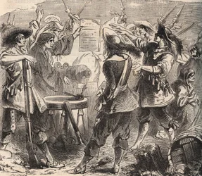 War of Thirty Years: the siege of Saint-Jean-de-Losne November 2