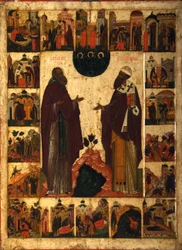 Saint Cyril of White Lake and Saint Cyril of Alexandria