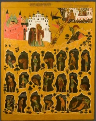 The Vision of Saint John Climacus, 16th century