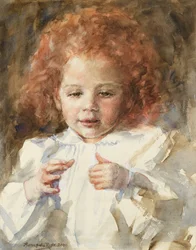 Little Girl Counting, 2000