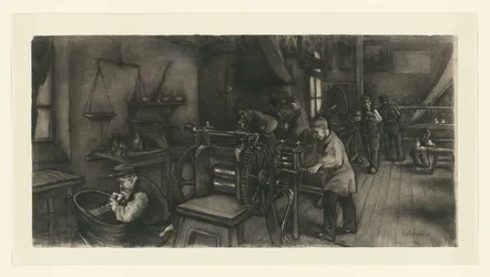 Workshop in the Silver Factory