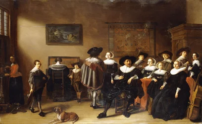 A Group Portrait in an Interior