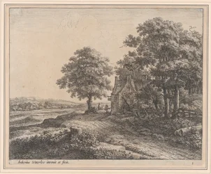 A Large Linden Tree Before an Inn (17th century)