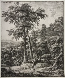 Six Large Upright Landscapes with Scenes from Ovid