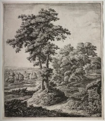 Six Large Upright Landscapes with Scenes from the Old Testament: The Unfaithful Prophet of Judah