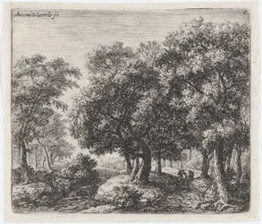 The Forest Lane, 17th century