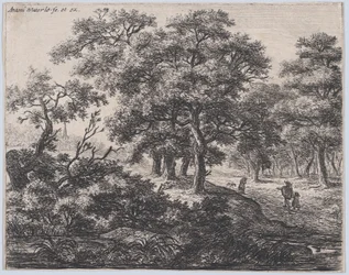The Four Trees, 17th century