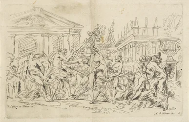 Satyr with Dancing Nymphs