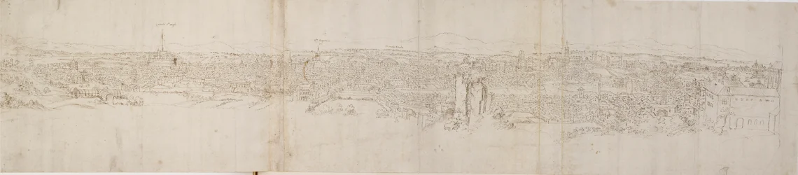 Panoramic View of Rome from Monte Janiculus