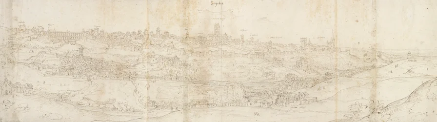 Panoramic View of Segovia from the East
