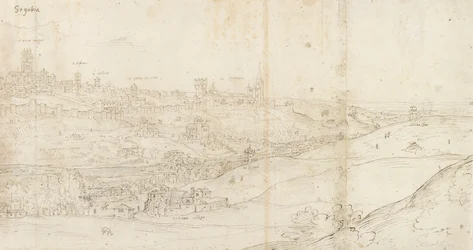 Panoramic View of Segovia from the East