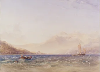 The Head of Loch Fyne, with Dindarra Castle