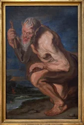 Marsyas Kneeling with the Aulos