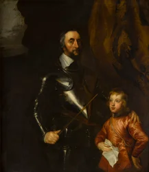 Portrait of Thomas, the Earl of Arundel with One of His Grandsons