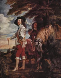 Charles I at the Hunt