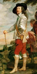 Charles I at the Hunt