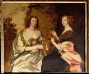 Countess of Morton and Mrs. Killigrew