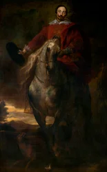 Equestrian Portrait of the Painter Cornelis de Wael