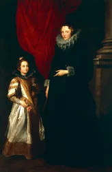 Geronima Brignole Sale with Her Daughter