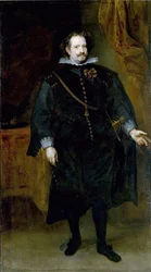 Portrait of Diego Felipe de Guzman, Marquis of Leganes