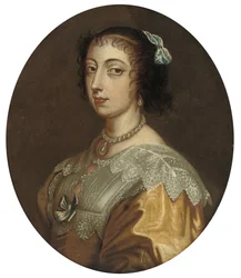 Portrait of Queen Henrietta Maria
