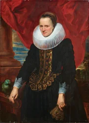 Portrait of a woman with a big ruff