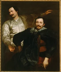 Portraits of the Painters Lucas and Cornelis de Wael