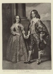 Prince William II of Orange and his Betrothed, Princess Marie Henrietta Stuart, Daughter of Charles I of England