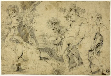 Young Bacchus and Companions