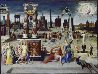 Emperor August and the Tiburtine Sibyl