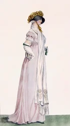 Ladies Promenade Dress, Illustration from 