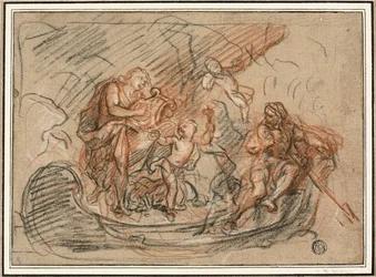 Orpheus on the River Styx